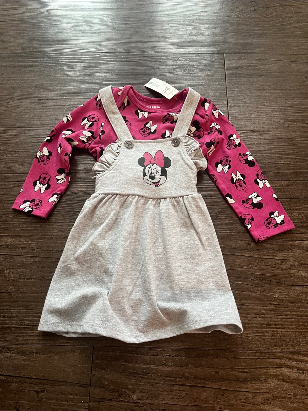 Disney Minnie Mouse 2 Piece outfit Size 3-6 Month